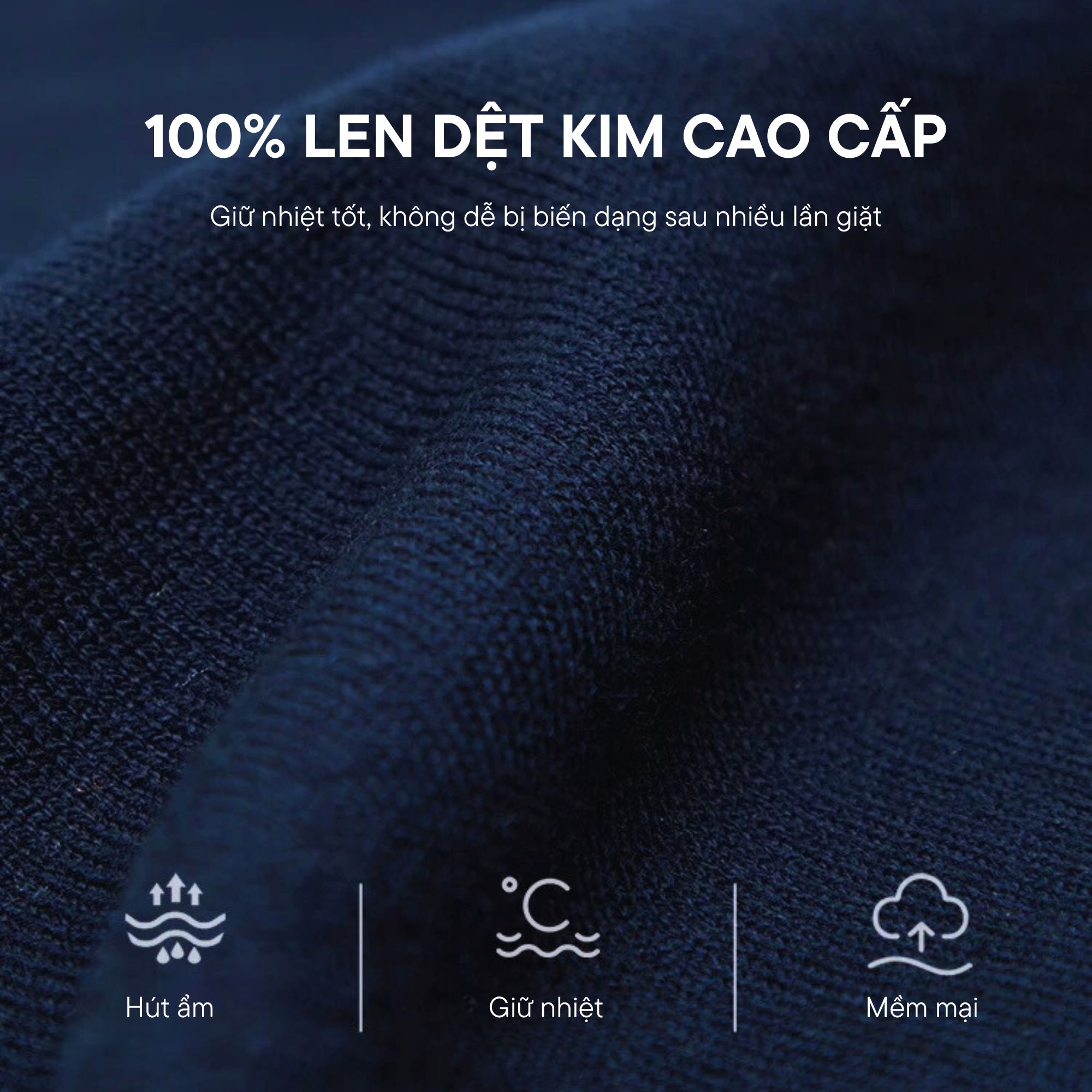 Áo len cashmere nam Vardino L030412 - Ảnh 3