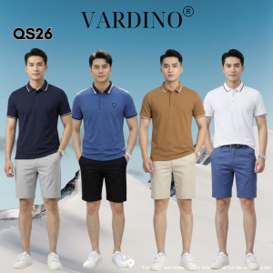 Quần Short Nam Vardino QS2601,QS2602,QS2603,QS2604