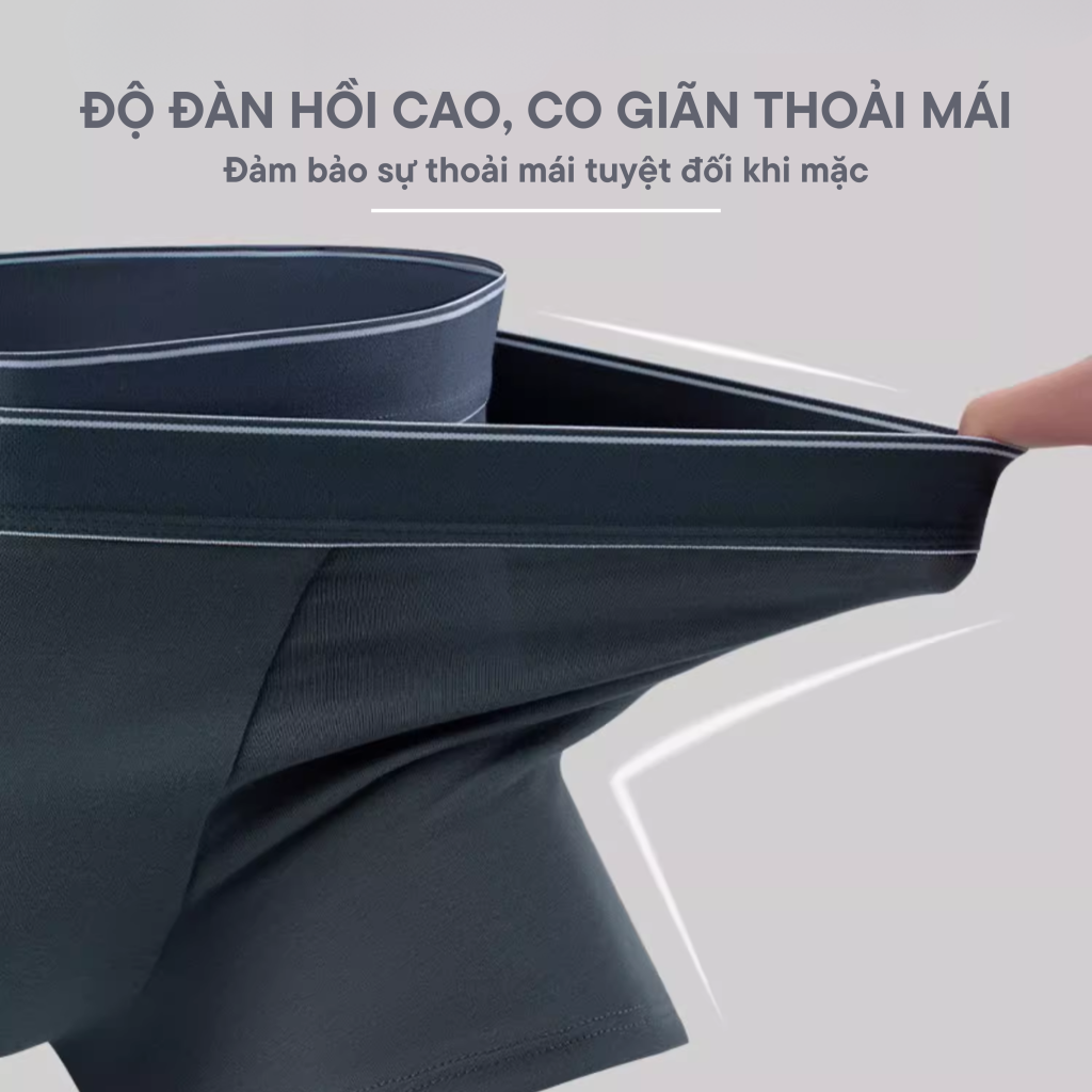 Quần sịp / quần lót boxer chất liệu cotton 4