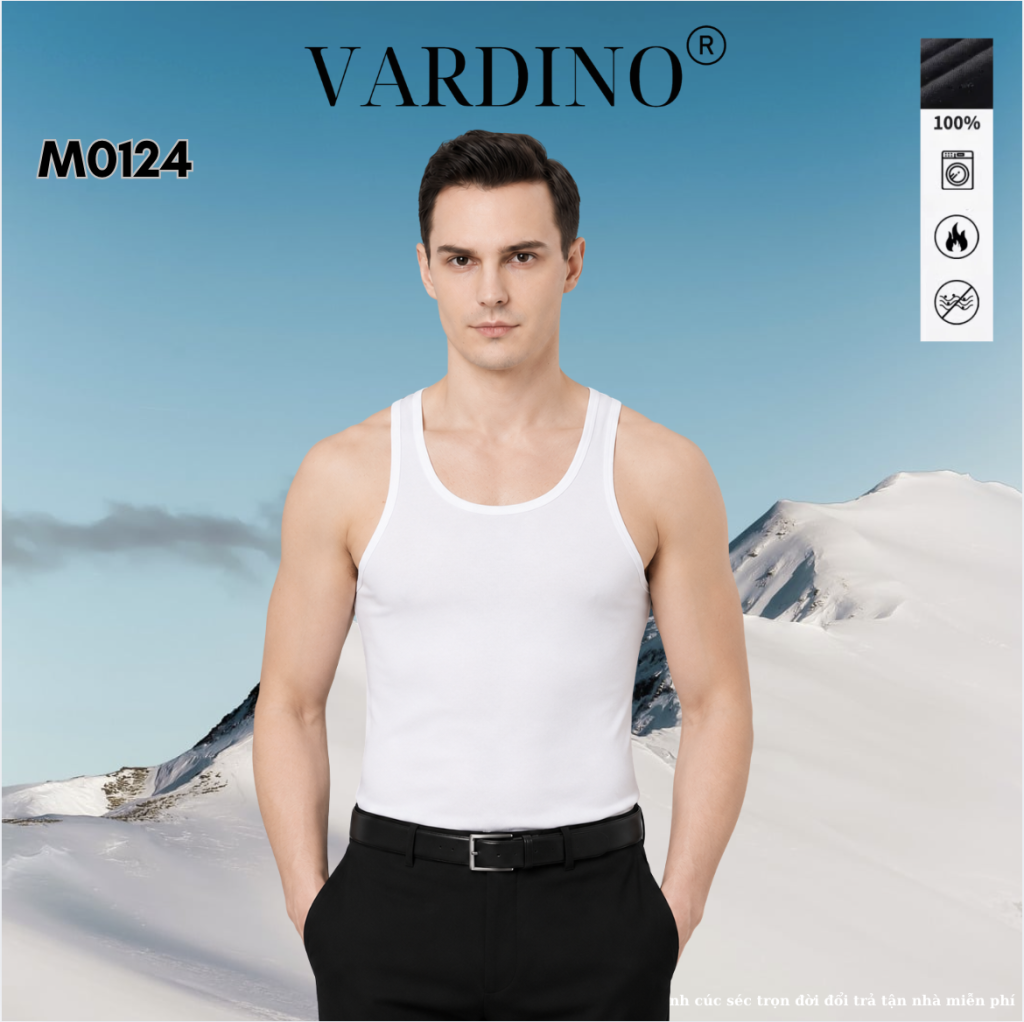 áo may ô nam Vardino M0124 1