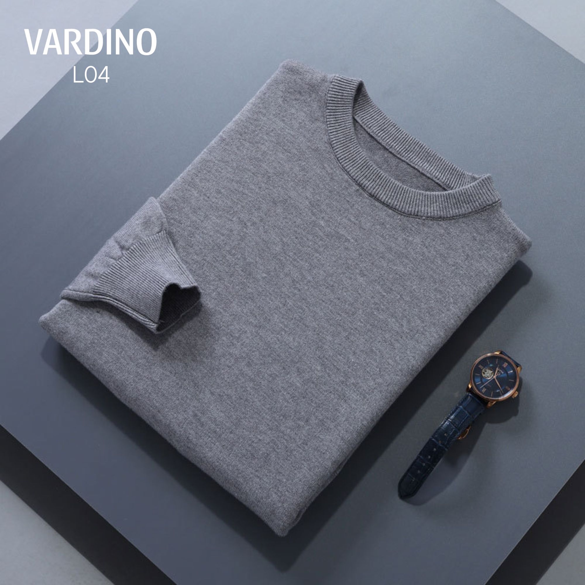 Áo len cashmere nam Vardino L030412 - Ảnh 2