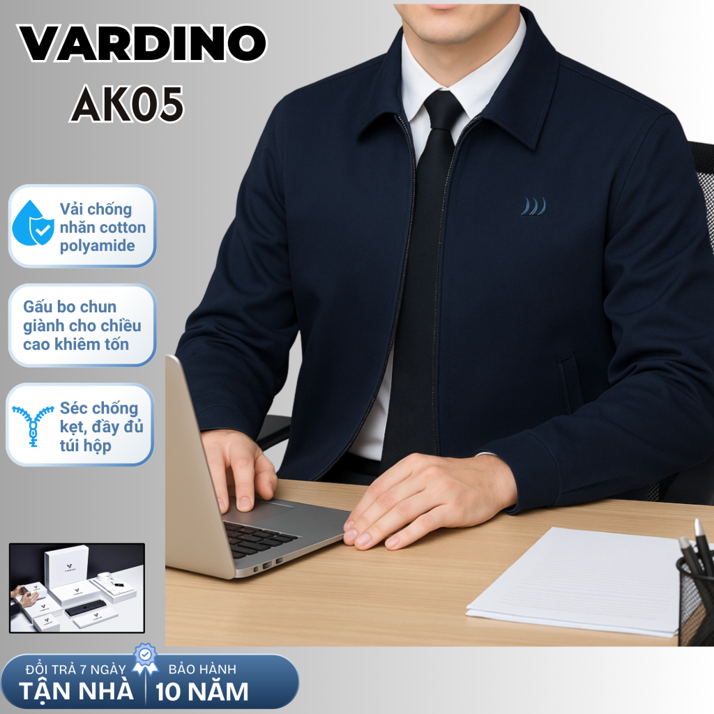 Áo khoác trung niên Vardino AK0506 4