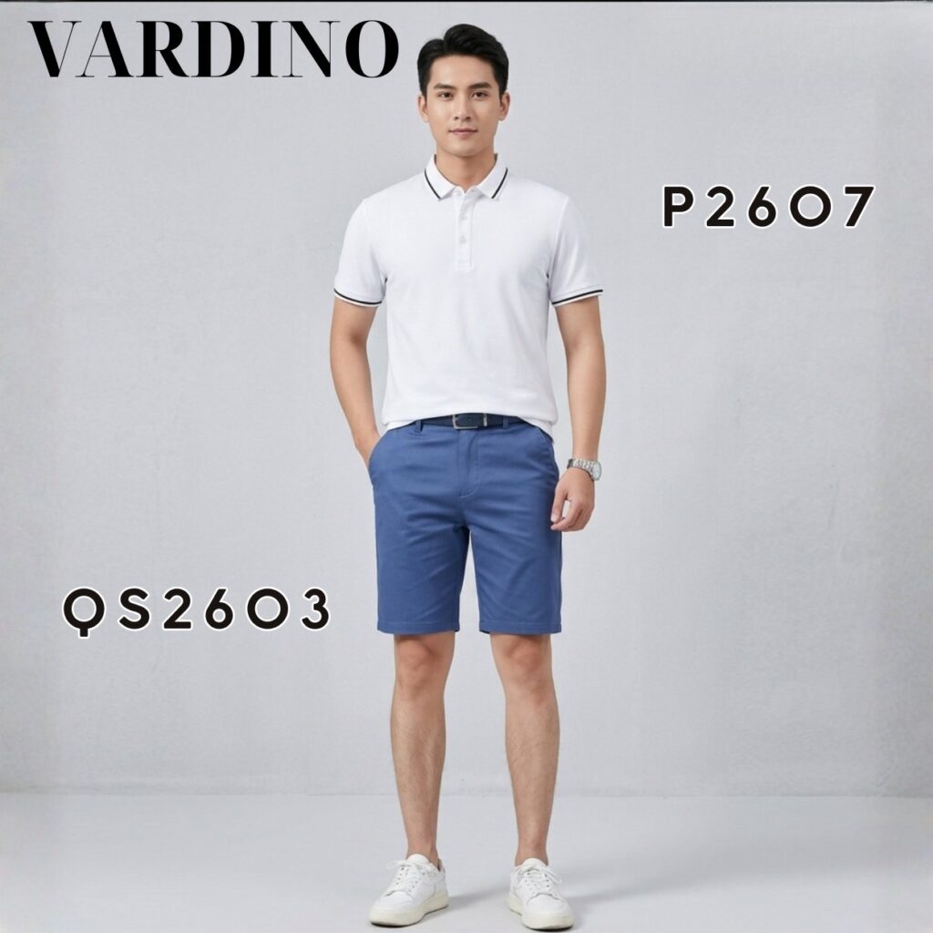 Quần Short Nam Vardino QS2601,QS2602,QS2603,QS2604 2