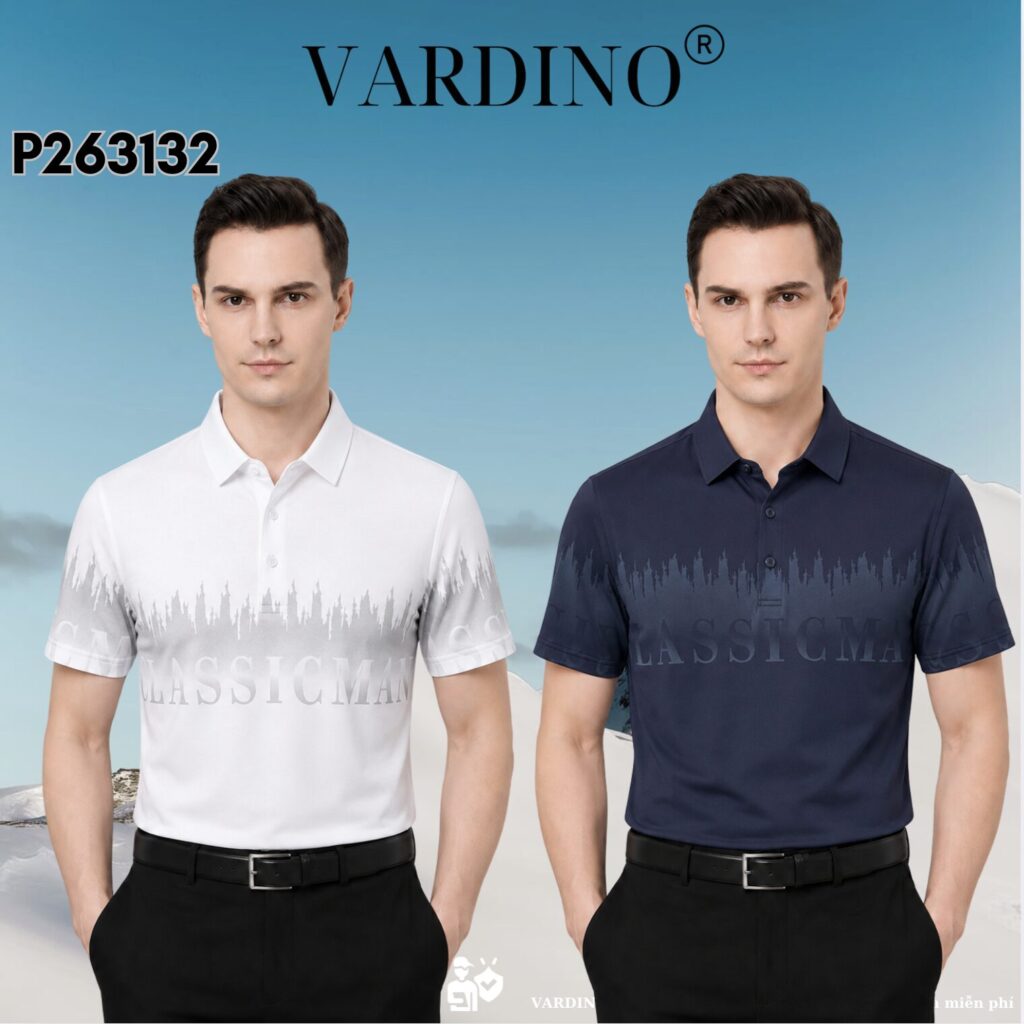 Áo polo nam hàng hiệu Vardino P263132 1