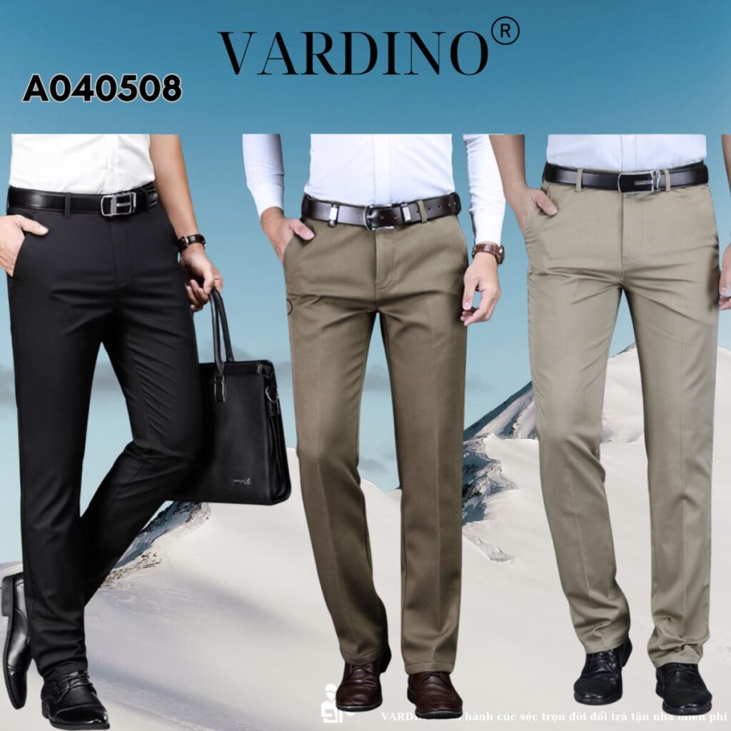 quần âu nam Vardino A04-A05-A08 2