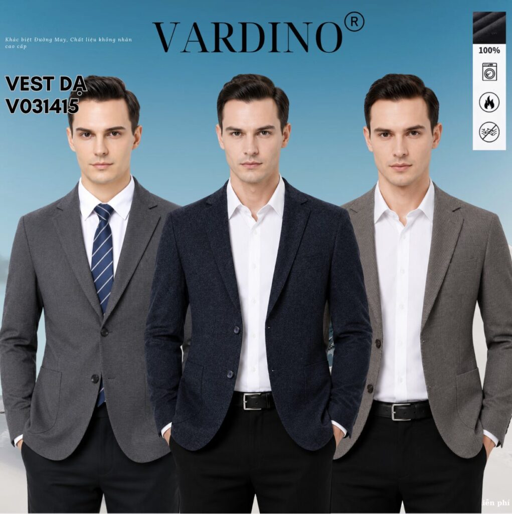 Áo vest nam vardino V03-V04-V05-V14-V15 1