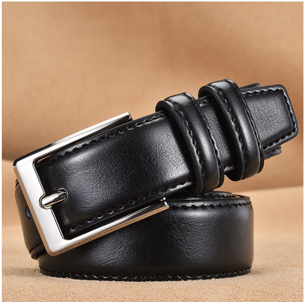 Thắt lưng nam Vardino nâu TL0224 1
