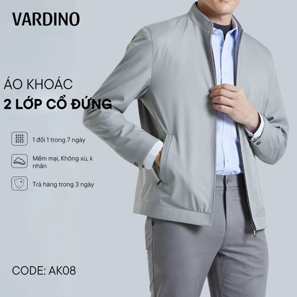 Ao khoac nam dep Vardino AK0810 2