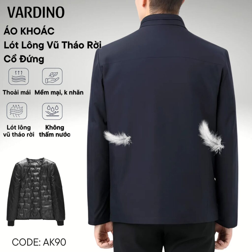 Áo khoác nam Vardino AK90 – AK91 4