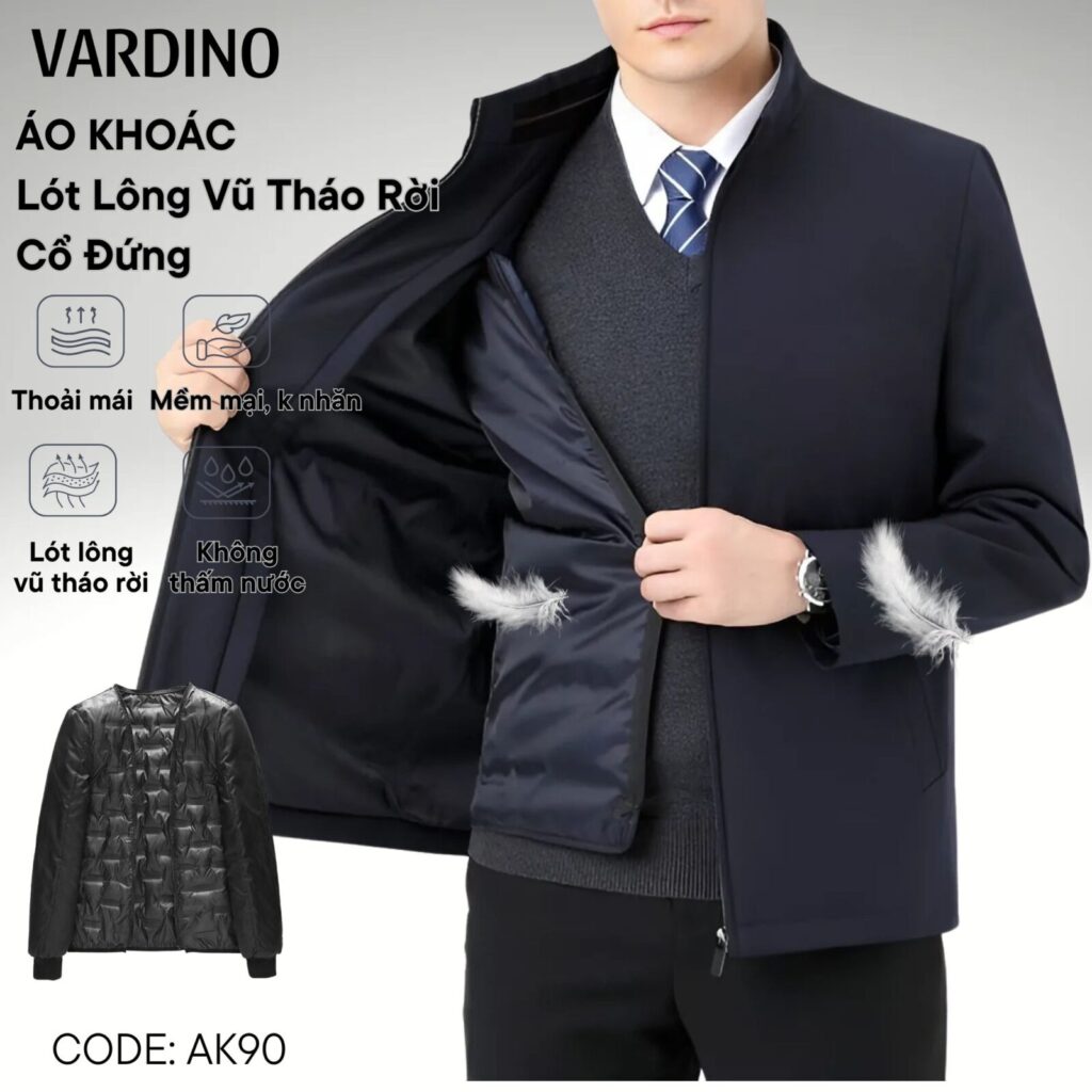 Áo khoác nam Vardino AK90 – AK91 3