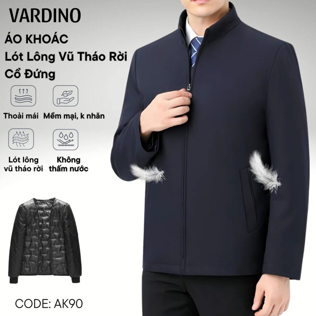 Áo khoác nam Vardino AK90 – AK91 2