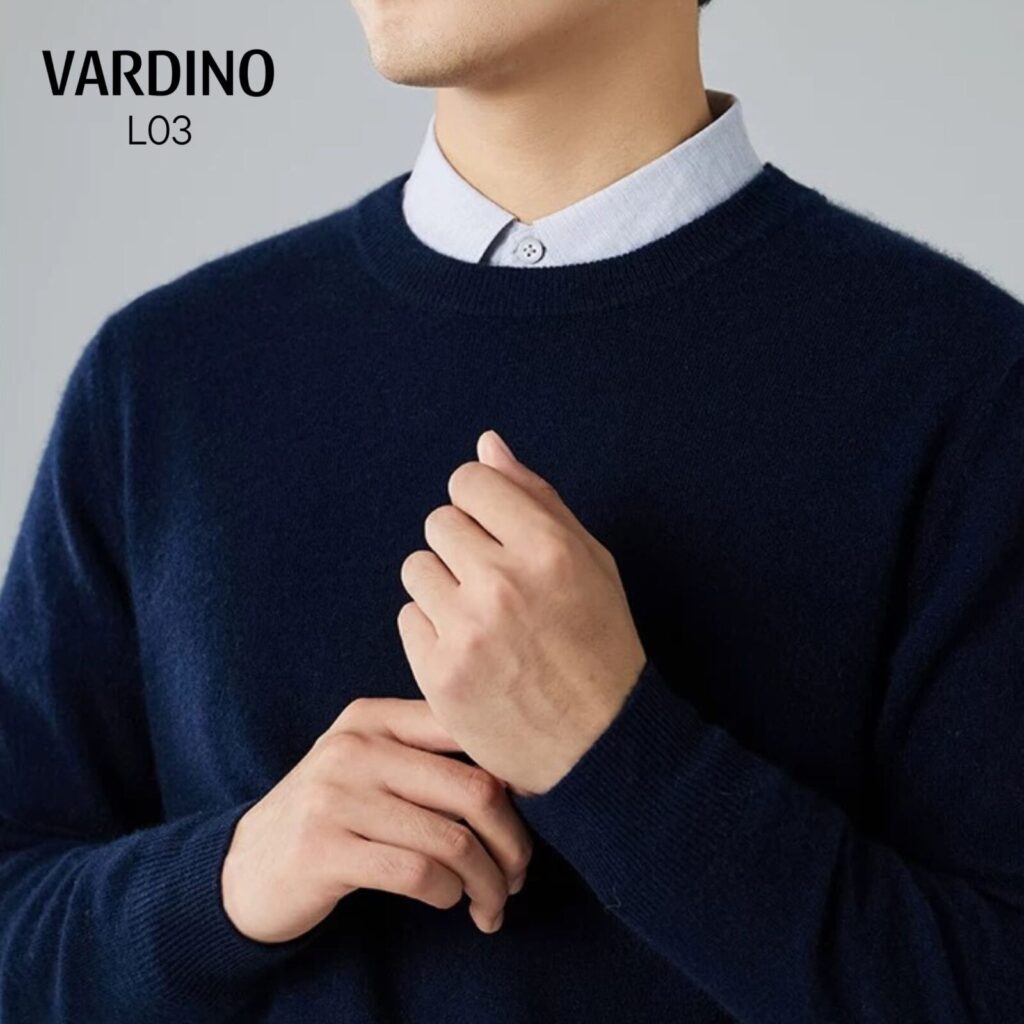Áo len cashmere nam Vardino L030412 4