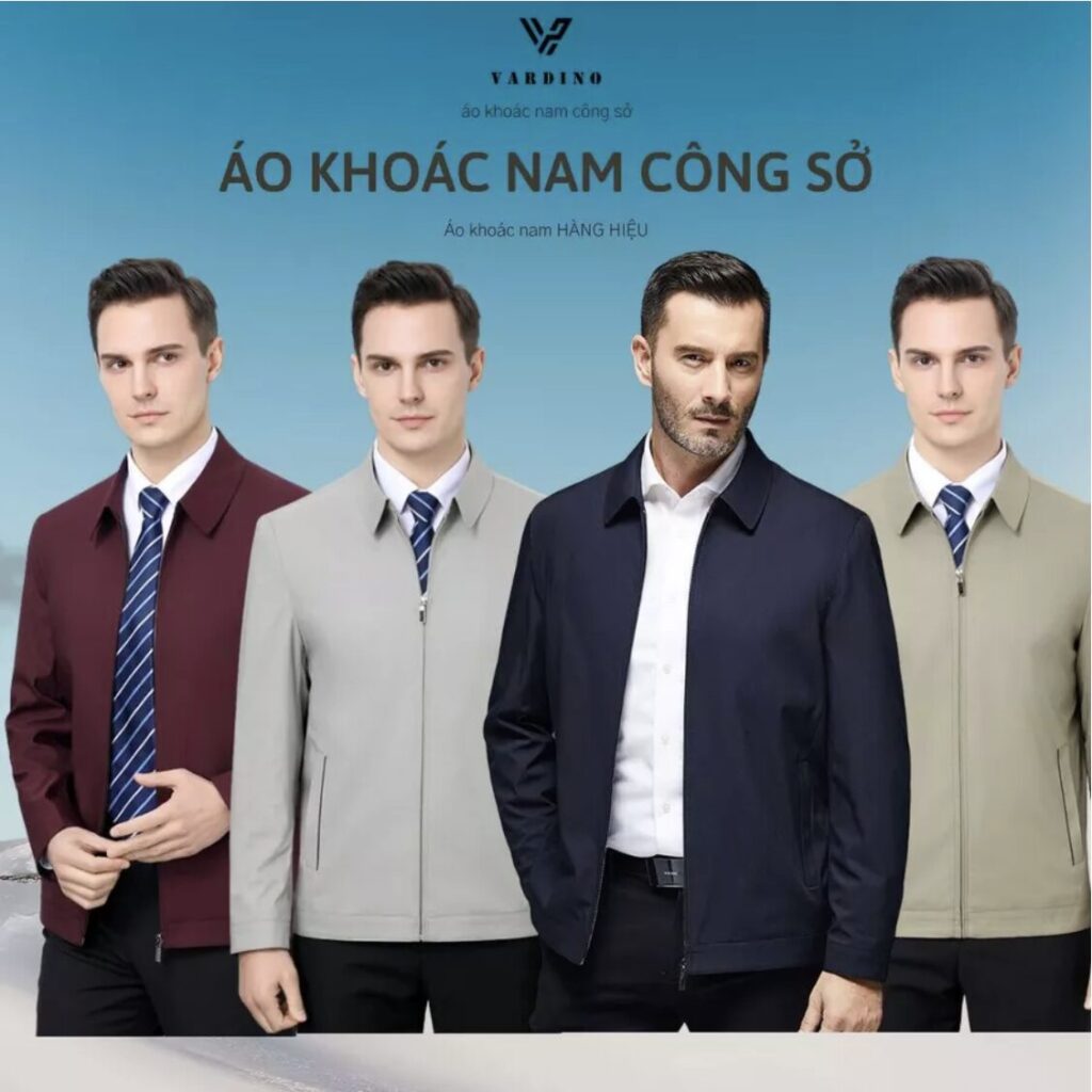 Áo khoác nam công sở Vardino AK53-AK02-AK59-AK60 1