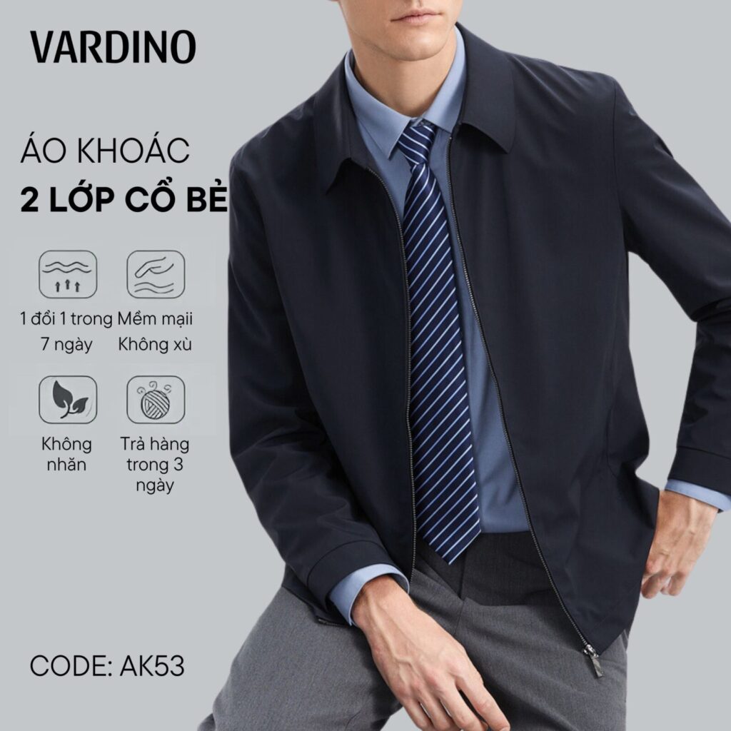 Áo khoác nam công sở Vardino AK53-AK02-AK59-AK60 3