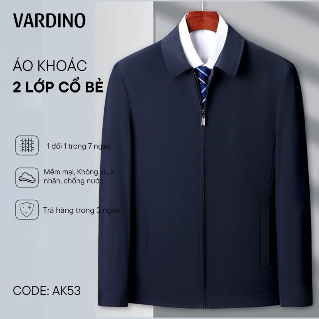Áo khoác nam công sở Vardino AK53-AK02-AK59-AK60 4