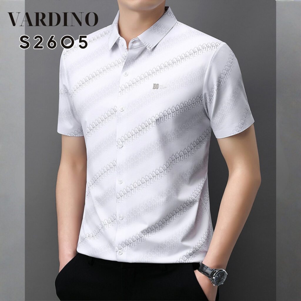 áo sơ mi nam ngắn tay Vardino S2603,s2604,s2605 4