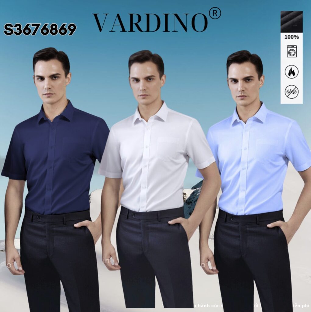 sơ mi nam Vardino s367-s368-s369 1