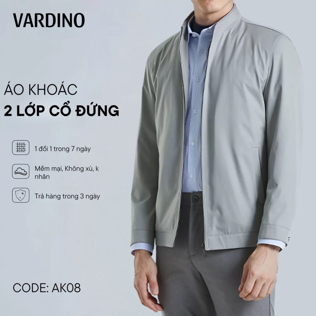 Ao khoac nam dep Vardino AK0810 3