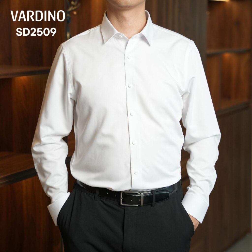 Áo sơ mi dài tay nam Vardino SD2509,SD2510,SD2511,SD2512 3