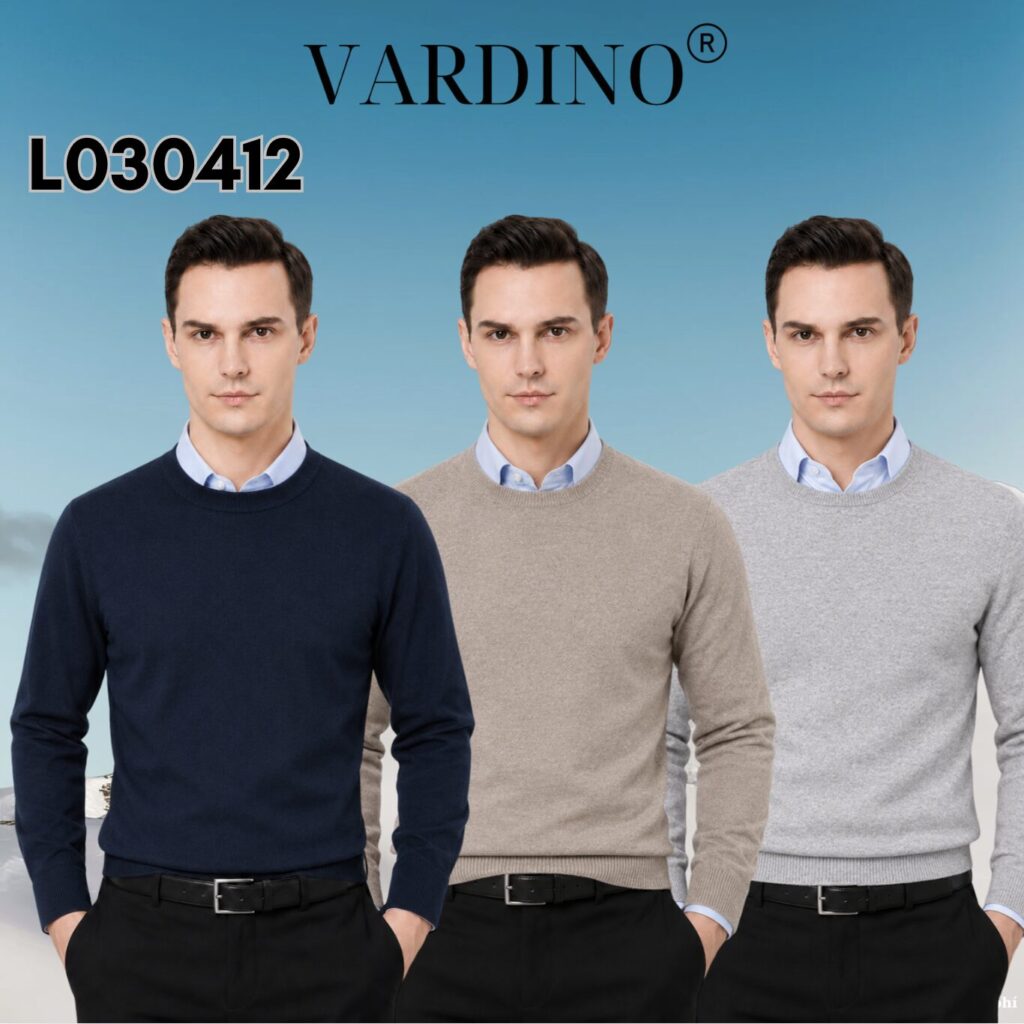 Áo len cashmere nam Vardino L030412 1